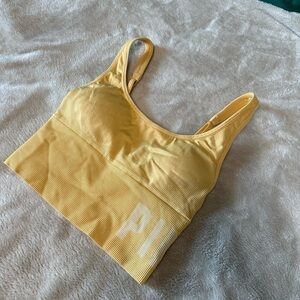 PINK Victoria's Secret Yellow Tank Top